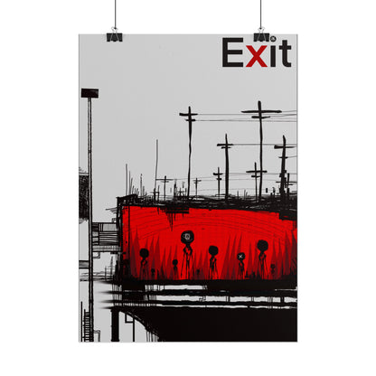 Exit Contami.Nation Poster Print