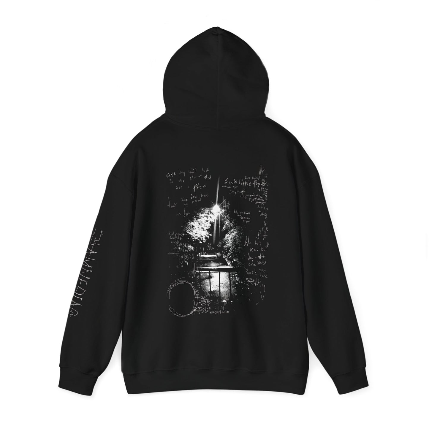 BROKEN FINGERS Hoodie (polaroid variant)